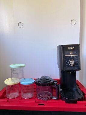 Ninja CREAMi Deluxe 11-in-1 Ice Cream and Frozen Treat Maker with 3 containers